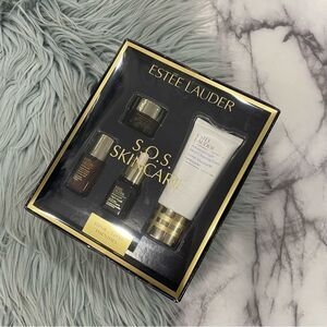 NWT ESTEE LAUDER S.O.S skincare repair + glow essentials + illuminare